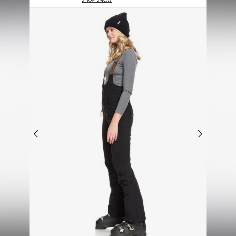 ❄️ ROXY TORAH BRIGHT SUMMIT SNOW BIB PANTS FOR WOMEN NWT 🎿 - Picture 4 of 16